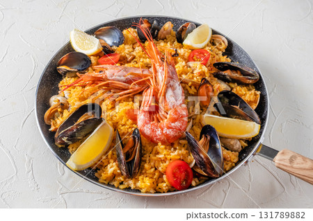 西班牙海鮮飯：西班牙家常飯 131789882