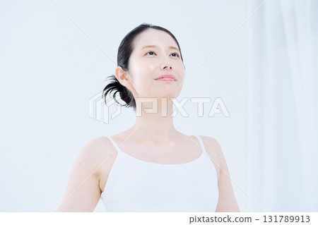 深呼吸的女人 131789913