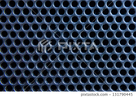 Detailed blue mesh carbon texture background for automotive and technology themes. Detailed blue mesh carbon texture background for automotive and technology themes. 131790445
