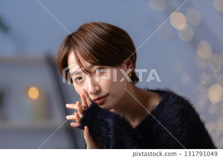 Female beauty winter Female beauty winter 131791049