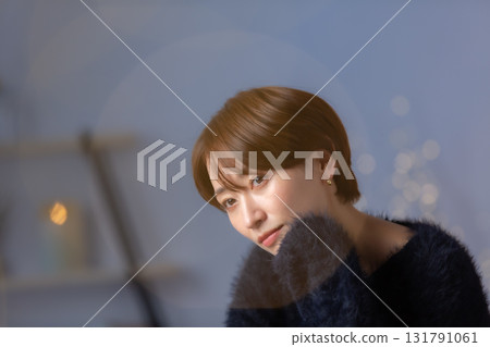 女性美女冬天 131791061