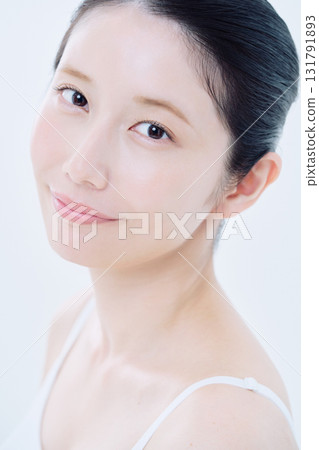 A beautiful woman with skin A beautiful woman with skin 131791893