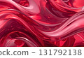 紅酒色、鮮豔的紅色波浪、曲線 131792138