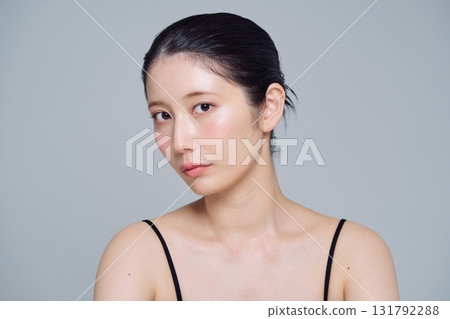Make-up image of a young woman 131792288
