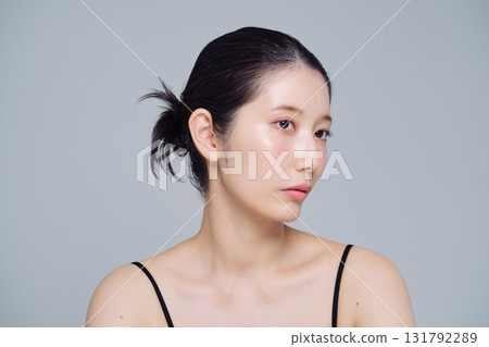 Make-up image of a young woman 131792289