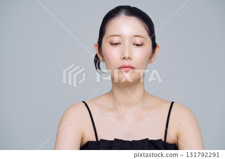 Make-up image of a young woman 131792291