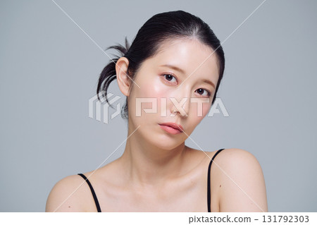 Make-up image of a young woman 131792303