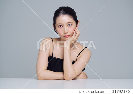 Make-up image of a young woman 131792320