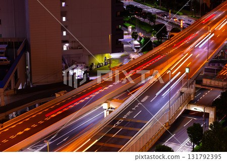 Night highway 131792395