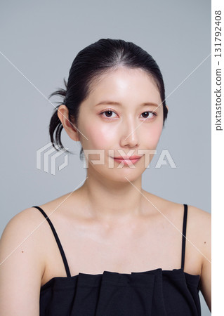 Make-up image of a young woman 131792408