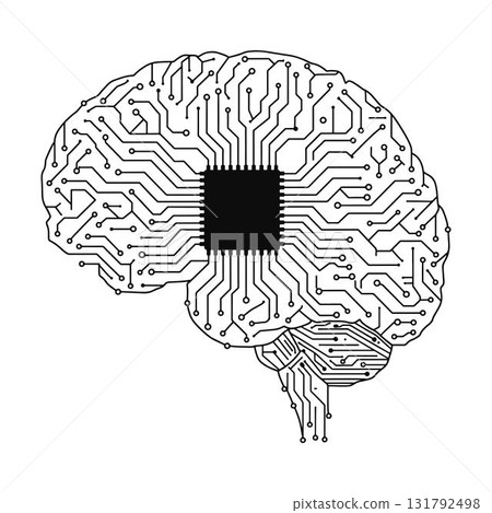 Brain Chip Interface. Neural Network Integration. Brain Implant Technology. Brain Chip Interface. Neural Network Integration. Brain Implant Technology. 131792498