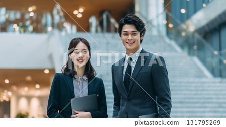 在辦公室工作的商務人士 131795269