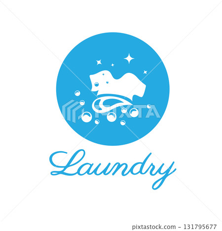 simple creative laundry logo, with the concept of a clothes or clothes washing machine, foam. water drops, logo for washing, clothes deodorizer, badge, company simple creative laundry logo, with the concept of a clothes or clothes washing machine, foam. water drops, logo for washing, clothes deodorizer, badge, company 131795677