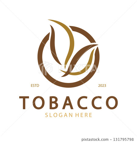 tobacco leaf logo,tobacco field and tobacco cigarette logo template design vector tobacco leaf logo,tobacco field and tobacco cigarette logo template design vector 131795798