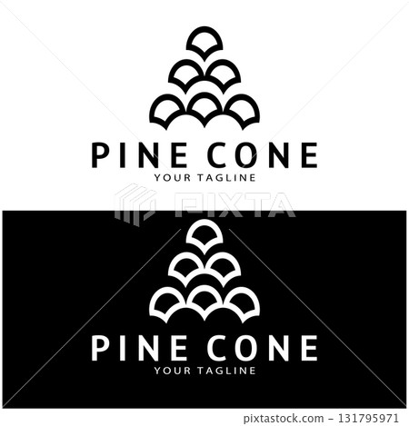abstract simple pinecone logo design,for business,badge,emblem,pine plantation,pine wood industry,yoga,spa,vector abstract simple pinecone logo design,for business,badge,emblem,pine plantation,pine wood industry,yoga,spa,vector 131795971