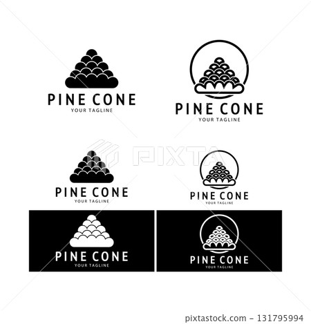 abstract simple pinecone logo design,for business,badge,emblem,pine plantation,pine wood industry,yoga,spa,vector abstract simple pinecone logo design,for business,badge,emblem,pine plantation,pine wood industry,yoga,spa,vector 131795994