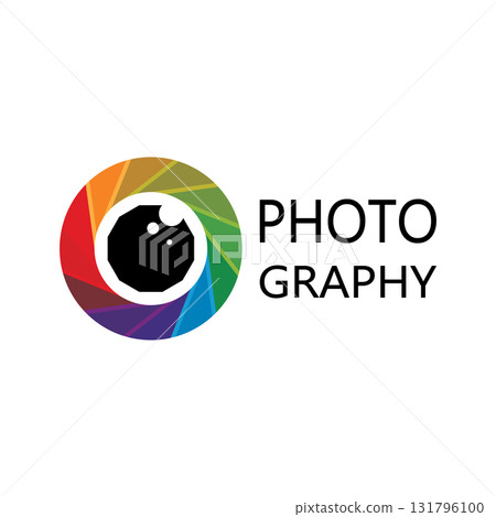 photography camera logo icon vector design template isolated on black background photography camera logo icon vector design template isolated on black background 131796100