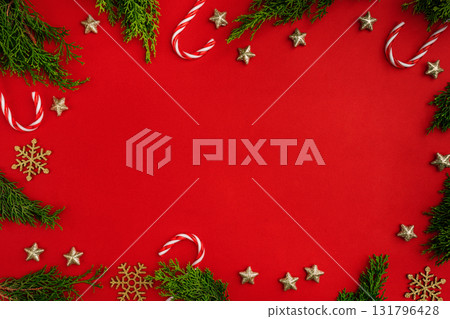 Christmas and Happy New background Christmas and Happy New background 131796428
