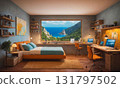 Room with table 131797502