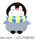 Penguin animal cartoon object png elements  131798638