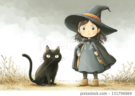Miyu Series: Miyu Witch and Black Cat 131798869
