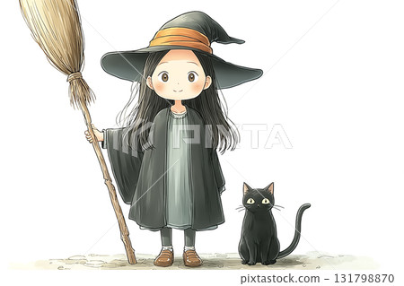 Miyu Series: Miyu Witch and Black Cat 131798870