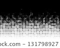 Black and white halftone gradient background Black and white halftone gradient background 131798927