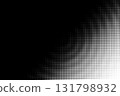 Black and white halftone abstract pattern Black and white halftone abstract pattern 131798932