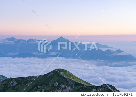 從白馬山看的日落07 131799271