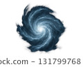 藍黑色霧氣的漩渦 131799768