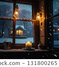 Living room ready for Christmas 131800265