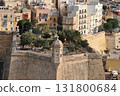 Beautiful view of Valletta with Saint Angelo Fortress, capital city of Malta 131800684