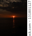 Sunset in the sea 131801127