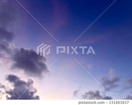Purple sky and clouds at dusk | Sunset, purple sky, clouds, evening, gradation Purple sky and clouds at dusk | Sunset, purple sky, clouds, evening, gradation 131801637