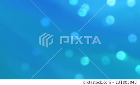Background illustration of a light blue bokeh like underwater 131803846