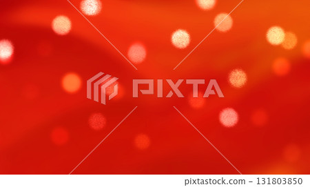 紅色閃閃發光的散景球（如照明）的背景插圖 131803850