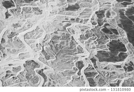 Aerial view of Nazca, Peru, South America 131810980