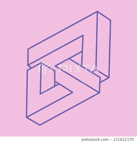 Illusion shapes. 3d geometry. Optical illusion figures. Sacred geometry objects. Modern Logo. Illusion shapes. 3d geometry. Optical illusion figures. Sacred geometry objects. Modern Logo. 131812170
