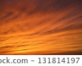 Clouds dyed in sunset 131814197