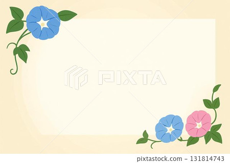 框架材料牽牛花向量 131814743