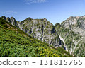 Fukiagen seen from the Happo Ridge of Mount Karamatsu in the Northern Alps 131815765