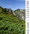 Fukiagen seen from the Happo Ridge of Mount Karamatsu in the Northern Alps 131815766