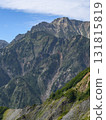 Mt. Goryu seen from the Happo Ridge of Mt. Karamatsu in summer 131815819