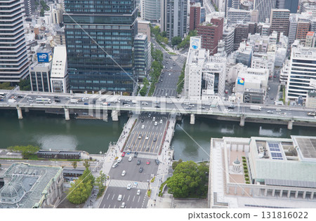 Osaka Nakanoshima city scenery Osaka Nakanoshima city scenery 131816022
