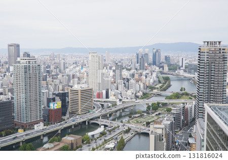 Osaka Nakanoshima city scenery 131816024