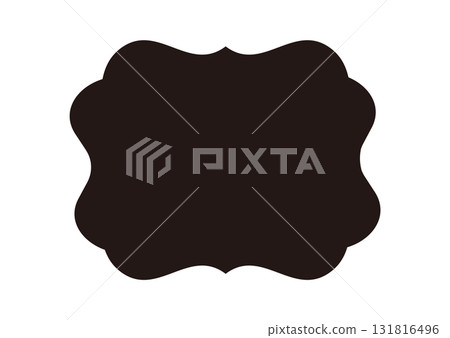 Simple and retro frame illustration material, antique black monochrome, vector png transparent 131816496