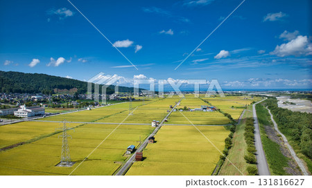 The area around Aimoto Bridge, the starting point of the Kurobe River alluvial fan in eastern Toyama Prefecture The area around Aimoto Bridge, the starting point of the Kurobe River alluvial fan in eastern Toyama Prefecture 131816627