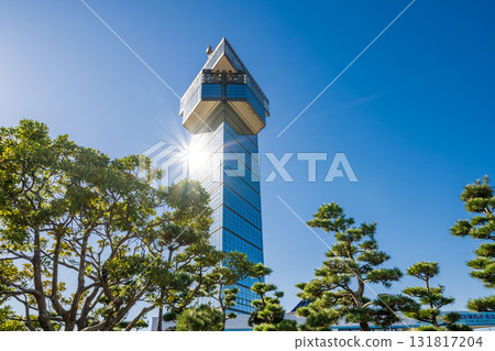 茨城縣大洗海洋塔風景 131817204