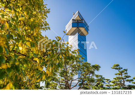 茨城縣大洗海洋塔風景 茨城縣大洗海洋塔風景 131817235