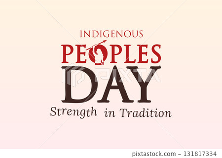 Indigenous peoples day strength in tradition artwork background Indigenous peoples day strength in tradition artwork background 131817334